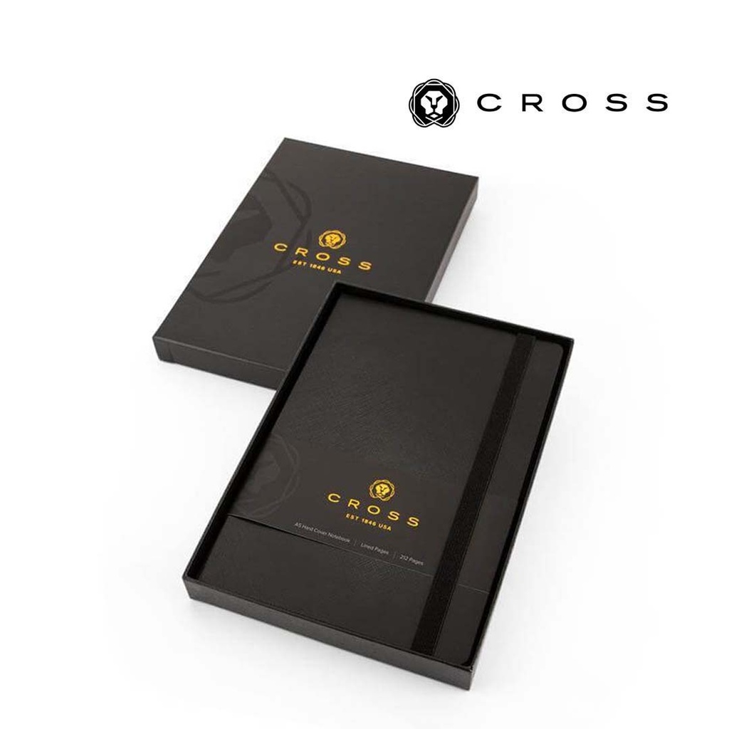 Cross Hardcover Notebook Gift Set – Black Boxed